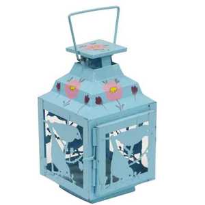 ล่าสุดตกแต่งคริสต์มาสออกประตูการออกแบบใหม่ Filigree โคมไฟเทียนแก้ว - Product Image 6