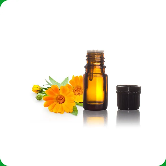 Óleo de calêndula 100% puro de ervas anti-fúngicas para massagem e tratamento de condições da pele e prevenção de infecções fúngicas