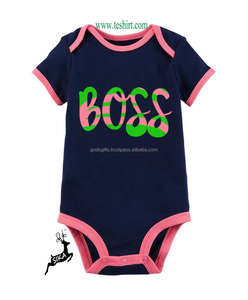 Hot Sale New Design Baby <b>Romper</b> Cute Organic Cotton Kids Clothing at Cheap Price 100% Bio Washed with Snap Button Closure - Product Image 3