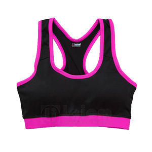 Soutien-gorge de sport pour femme avec séchage rapide antibactérien respirant Caractéristiques Motif imprimé Logo personnalisable-Gym Yoga Workout - Product Image 3