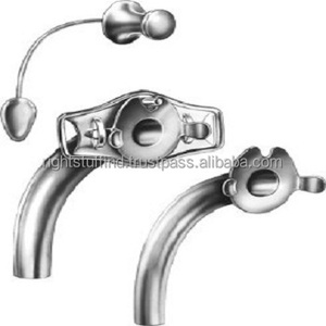Tracheotomy Instruments,Chevalier Jackson หลอด Tracheostomy สแตนเลส - Product Image 1