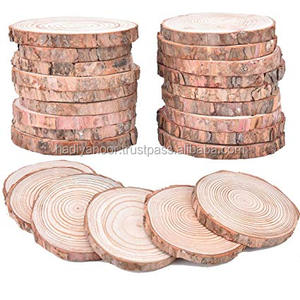 Posavasos de madera de diseño moderno para interiores, posavasos de madera de Acacia hecha a mano para exhibición artesanal, vaso de rodajas naturales, precio bajo - Product Image 3