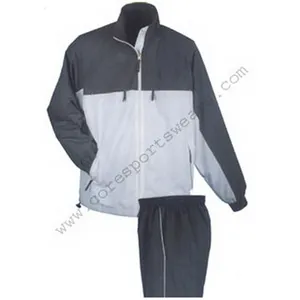 Chándales Micro Twill para hombre, colores y diseños personalizados, ropa para correr, ropa de gimnasio, chándal para hombre en blanco y negro - Product Image 1