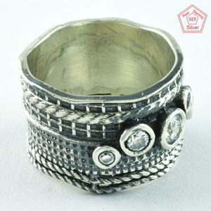 Anillo de plata 925, joyería de moda - Product Image 1