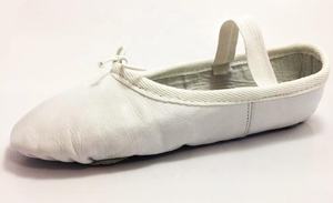 Pantoufle/chaussure de ballet souple en cuir véritable pour filles avec doublure en coton et couleur personnalisée - Product Image 4