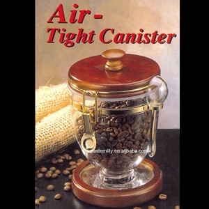 กล่องเก็บอาหารพลาสติกอะคริลิคฝาปิดไม้สุญญากาศ - Product Image 6