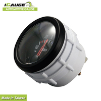 Ampèremètre analogique de voiture haute stabilité 52 mm, indice IP66, avec rétroéclairage à ampoule et balayage à 90 degrés