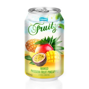 Boisson gazeuse An Do 330ml – Purée de jus aux saveurs tropicales mélangées |   Échantillon gratuit |   Service OEM/ODM - Product Image 2