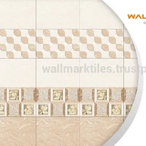 Piastrelle da parete in ceramica di dimensioni Standard piastrelle da bagno con decorazione floreale
