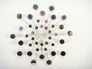 Tenture murale d'arbre en métal faite à la main pour la décoration murale de salon à la maison - Product Image 5