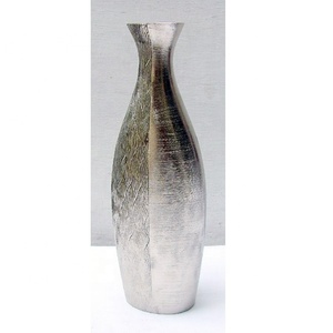 VASE à fleurs en métal de forme ronde, VASE moderne en métal pour la décoration de la maison, décoration de luxe pour fête de mariage - Product Image 6