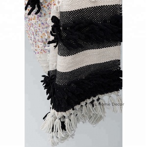 Manta textil para el hogar, manta con estampado de bloque personalizado, proveedores de mantas impresas personalizadas en La India, mantas de algodón promocionales - Product Image 3