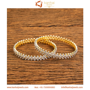 2 pulseras clásicas con chapado en 2 tonos 59514 blanco - Product Image 2
