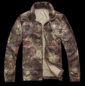 Chemise de chasse pour homme, polo avec broderie, motif camouflage, 100% coton, écologique et respirant, vêtements décontractés d'été - Product Image 2