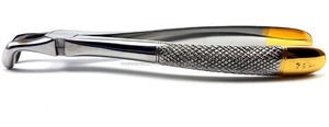 Pinza de extracción de mango dorado, cuidado dental, dentista - Product Image 2