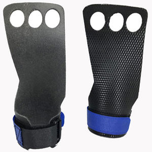 ถุงมือยกน้ำหนักสำหรับออกกำลังกายในยิมถุงมือยกน้ำหนักทำจากคาร์บอนที่จับ3รูสำหรับยกน้ำหนัก - Product Image 5