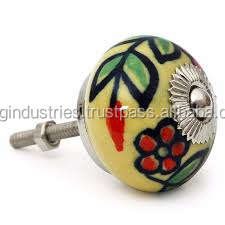 Tirador de puerta de armario de cerámica pintado a mano de OMG Industries para cocina, dormitorio, Hotel, baño, tocador, uso de muebles - Product Image 4