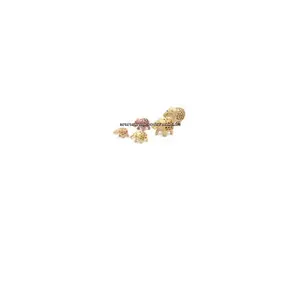 Stéatite Undercut Trunk Up Elephant Set Table Top Home Decorative Stéatite Figurines Elephant Statue - Product Image 1