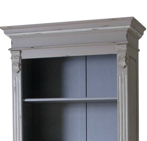 French Furniture Open Bookcase 4 Shelves - French Provincial Bookcase Furniture Indonesia - Product Image 2