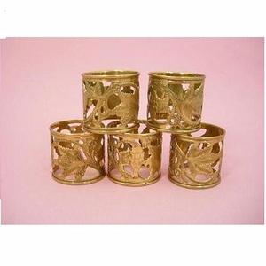 Servilletero de latón de tamaño mediano para bodas y cocina, servilleteros decorativos con diseño de gato para restaurantes - Product Image 5