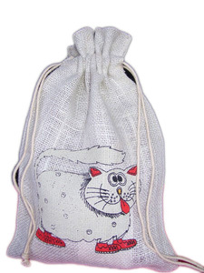 Vente en gros de sacs-cadeaux écologiques en jute biodégradables avec cordon de serrage, petites tailles, logo personnalisé, durables, réutilisables, au meilleur prix - Product Image 5