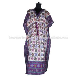 Vestido largo de seda sin mangas para mujer, caftán, venta al por mayor, moda - Product Image 3