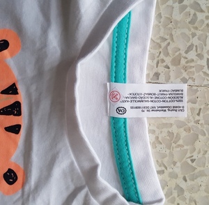 Camisetas de algodón para niños altos con nuevo patrón Original de Bangladesh, lote de stock de envío cancelado con serigrafía personalizada para primavera - Product Image 4