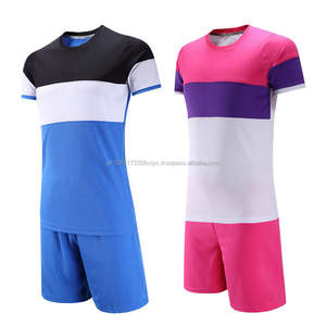 ชุดเสื้อเจอร์ซีย์ทีมฟุตบอลของเด็ก,เสื้อยืดกางเกงขาสั้นเสื้อเชิ้ตแขนสั้นสำหรับเด็ก - Product Image 4