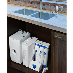 Machine à eau alcaline minérale antioxydante 2-en-1 Taiwan Buder avec ioniseur et ORP de -1000 mV pour usage domestique, produit de l'eau alcaline chaude - Product Image 2