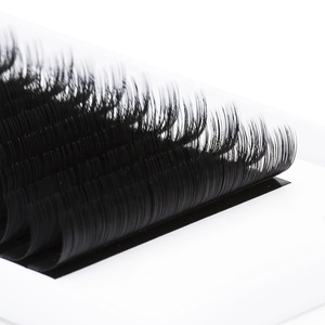 Premade Fans de pestañas J B C CC D DD L M + M Volumen de extensión de pestañas No verdoso 0,03mm 0,05mm 0,07mm 0,10mm 0,15mm 0,20mm Curl. - Product Image 1