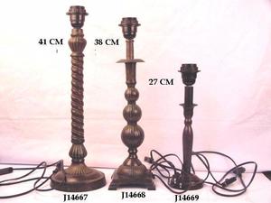 ฐานโคมไฟทองเหลืองทรงกลมแบบหล่อพร้อมตกแต่งบนโต๊ะอาหาร - Product Image 5