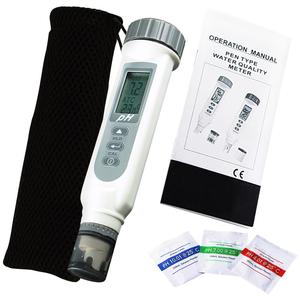 Máy Đo PH Kỹ Thuật Số Với Nhiệt Độ ATC C/F + Giải Pháp Đệm 3 Miễn Phí PH4.01 PH7.00 & PH10.01 (Có Bao Bì OEM) - Product Image 6