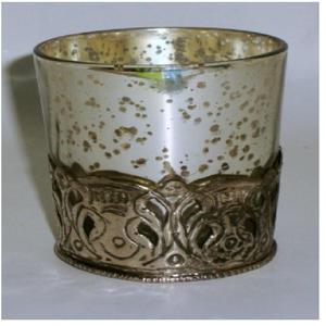 Traditional Design Iron <b>Lantern</b> <b>Tealight</b> Votive Glass and Metal Glass & Votive for Home Decoration <b>Tealight</b> - Product Image 1