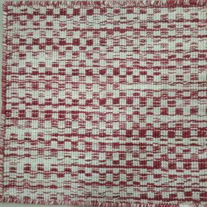 พรมปูพื้นขนแกะเนื้อเรียบดีไซน์ใหม่พร้อมแถบสีแดงพรมปักลายสำหรับห้องรับประทานอาหารหรือใช้สวดมนต์100% - Product Image 1