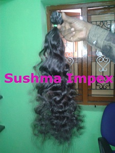 Cheveux indiens bruts Remy de temple Cheveux humains bouclés lâches - Product Image 3