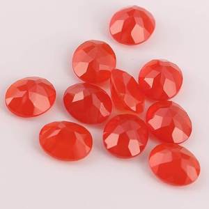 Piedra de cornalina Natural de 4mm y 5mm, corte ovalado facetado, venta al por mayor, forma de piedras preciosas sueltas, mayorista, tienda en línea en Alibaba, precio de fábrica - Product Image 1
