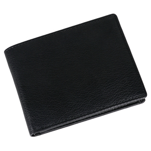 Cartera de Cuero Vacuno Genuino, Cartera Simple para Hombre en Color Marrón y Negro, Gran Venta - Product Image 4