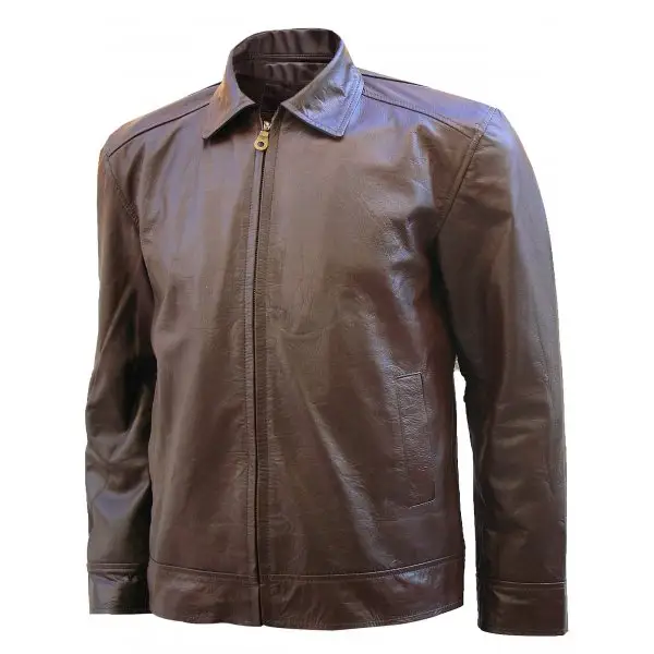 Michael Fassbender Brown X-men Leather Jacket