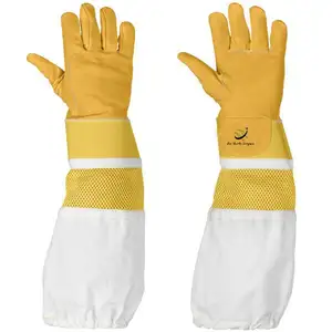 Gloves Beekeeping Long Sleeve Work Bee Keeping Equipment Bee Keeping Gloves Bee Equipments