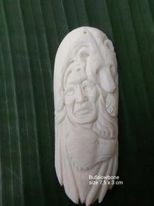 จี้แกะสลักกระดูกวัวบาหลีสำหรับทุกเพศพวงกุญแจโมเดลวิญญาณไม้คลาสสิกปรับรูปร่างได้สำหรับเป็นของขวัญเด็ก - Product Image 5