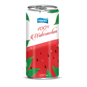 Canette de 250ml, jus de fruits du Vietnam, exportation vers le marché de dubaï, avec certificat HALAL