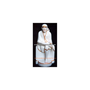Marble Sai Baba Statue Hand Carved Sai Baba - Product Image 1