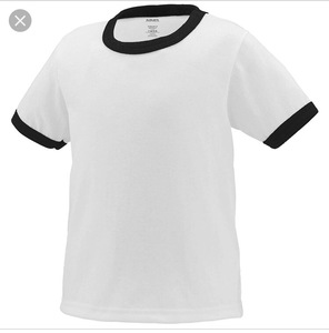Vente en gros directement de l'usine OEM personnalisable nouvelle mode à la mode sonnerie t-shirt tissu jersey respirant grande taille logo avant - Product Image 6