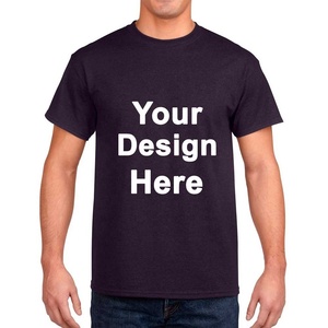 Unisex Short Sleeve T-Shirt Custom Logo Design High Compression Breathable Jersey Poly Cotton Opt White Summer Solid Plus Size - Product Image 4