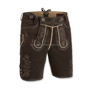 Trachtenmode lederhosen เครื่องแต่งกาย Oktoberfest แบบดั้งเดิมหนังบาวาเรียขนาดพิเศษและคุณสมบัติคุณแม่ - Product Image 1