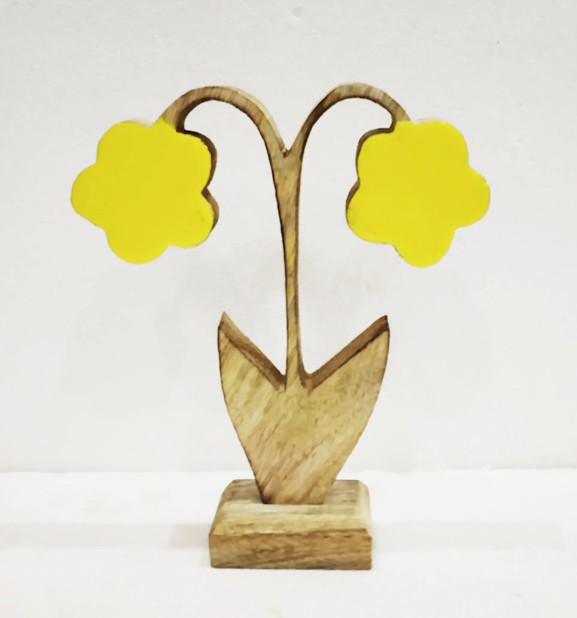 Reliable Manufacturer of Latest Design Top Quality Home Decor Wooden Flowers for summer decoration / home decor flowers