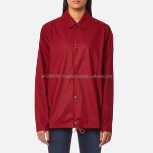 Chaquetas cortavientos de alta calidad con diseño en blanco personalizado para mujer, chaquetas cortavientos impermeables en blanco para mujer - Product Image 5