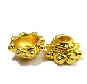 Latest Design Gold Plated <b>Beads</b> Cap - Product Image 2