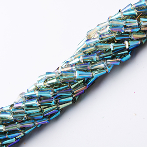 <span class=keywords><strong>Perles</strong></span> de cristal tour de verre en forme de pagode perle en gros <span class=keywords><strong>pas</strong></span> <span class=keywords><strong>cher</strong></span> chinois pour la fabrication de bijoux - Product Image 3