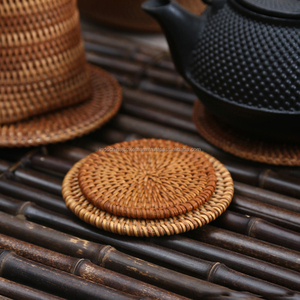 Juego de Posavasos de Mimbre de Ratán para Venta al por Mayor con Alta Calidad - Product Image 4